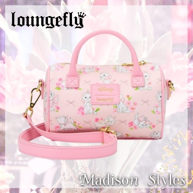 （US発）LOUNGE FLY マリー フローラル クロスボディバッグ