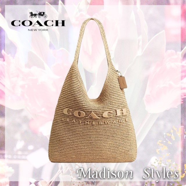 （US発）COACH ストロー ブルックリン ショルダーバッグ