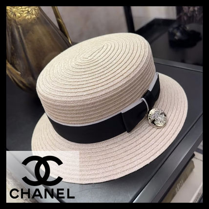ストロー ハット CHANEL(シャネル) - 海外通販のBUYMA