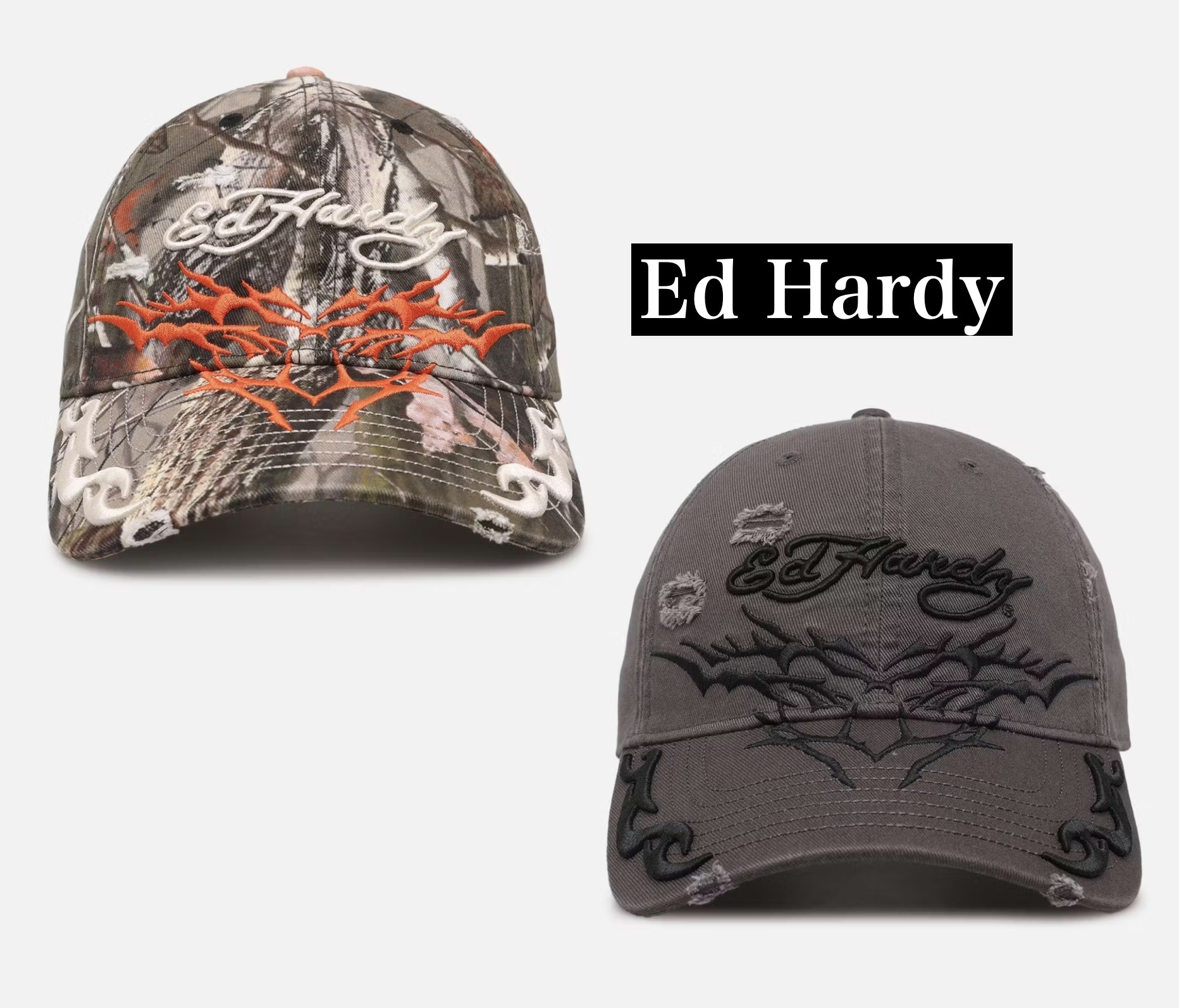 【Ed Hardy】Tribal Dad Strapback エドハーディー キャップ