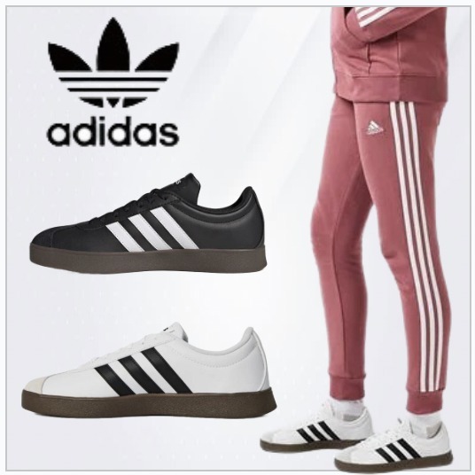 【adidas】VLコートベースシューズレディース、カジュアル