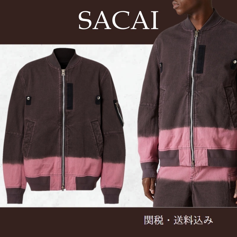 sacaiサカイ★オンブレコットンブルゾン