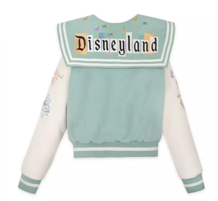 【注目】クロップスタイル！ Disneyland Varsity Jacket