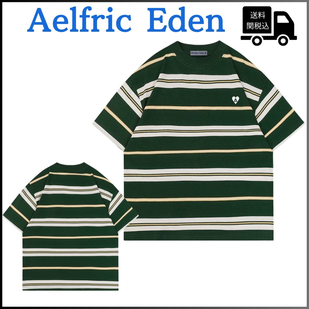 ◆Aelfric Eden◆ベーシック ストライプ Tシャツ 送料関税込み