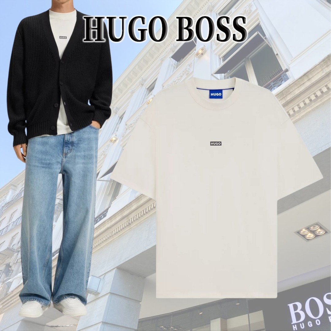 【自分のスタイルへ】HUGOBOSS 半袖Tシャツ ホワイト