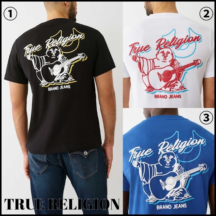 【TRUE RELIGION】★Tシャツ★ SCRIPT LOGO BUDDHA TEE