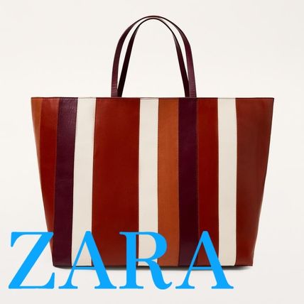 マキシ ZARA(ザラ) トートバッグ(レディース) - 海外通販のBUYMA