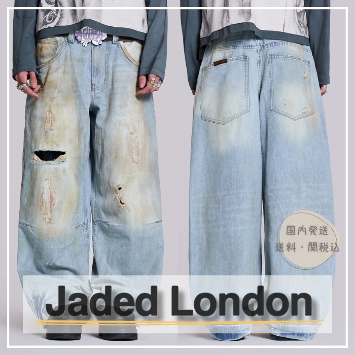 【JADED LONDON】Reef Dirty-Wash Colossus Jeans
