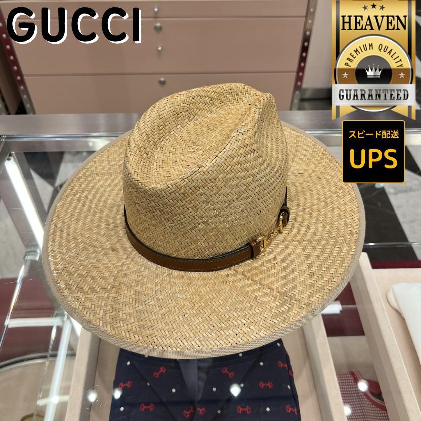 6万取引突破★UPS速達便利用！【GUCCI】656516 9264_ハット