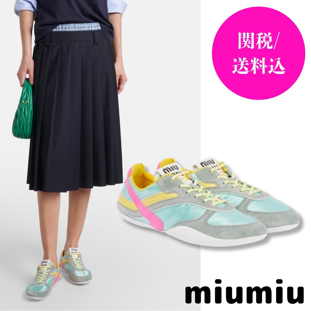 【関税込】MiuMiu ジムナジウム スニーカー