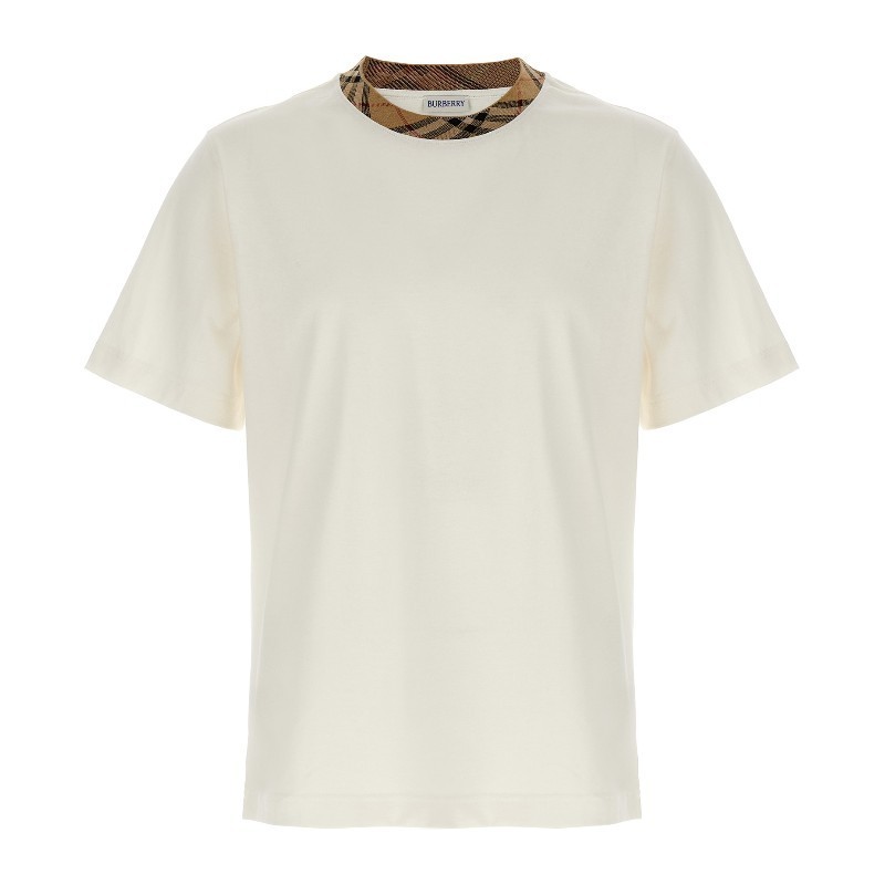 Tシャツ・カットソー Burberry FW25 'Ryan' T-shirt (8110100 CHALK)
