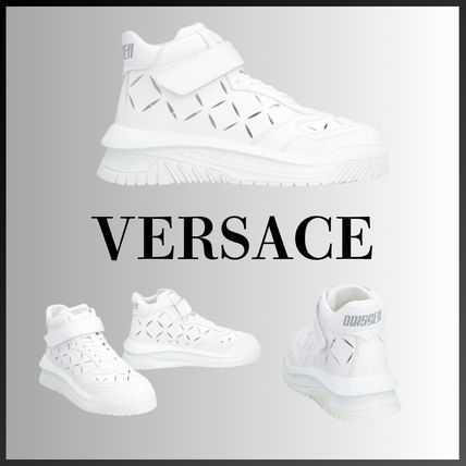 ［関税送料込］VERSACE/ヴェルサーチ ハイカットスニーカー Yahoo!オークション - ヴェルサーチ VERSACE ハイカット