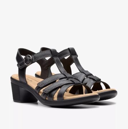 CLARKS エミリー2ローズ ブラックレザー