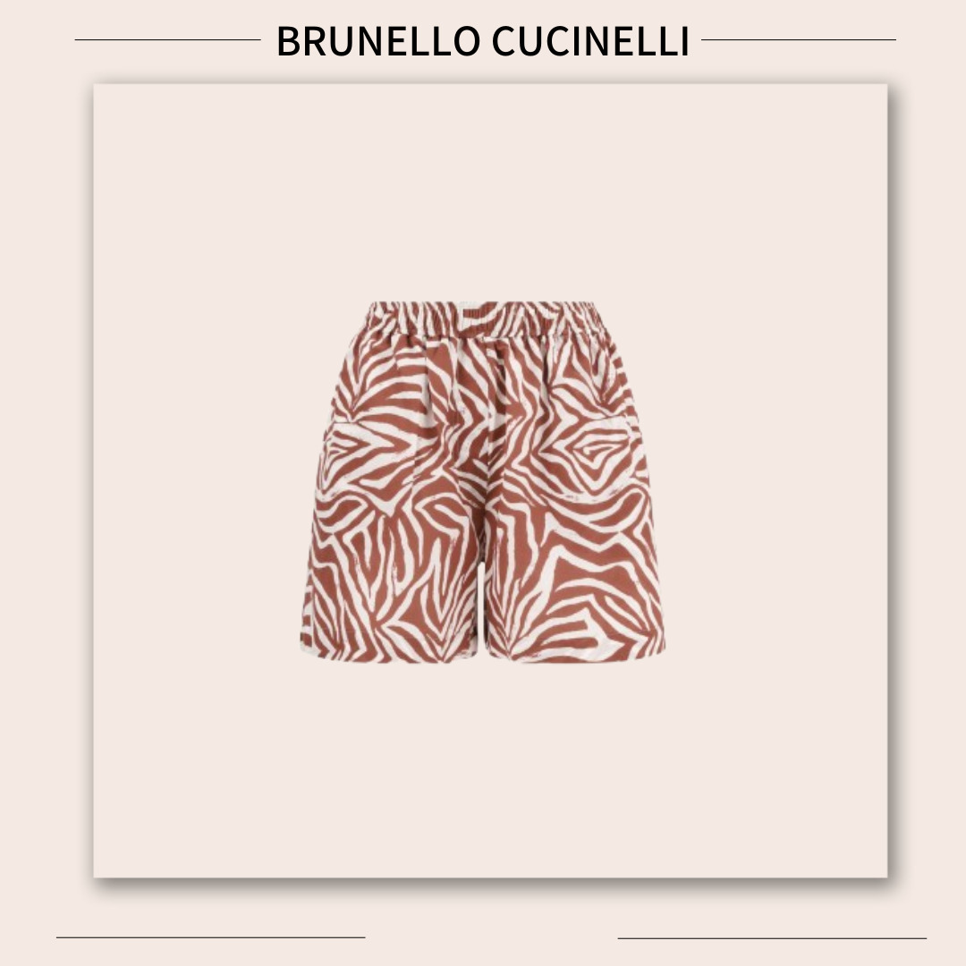 〈BRUNELLO CUCINELLI〉エスニック ショートパンツ（関税込み）