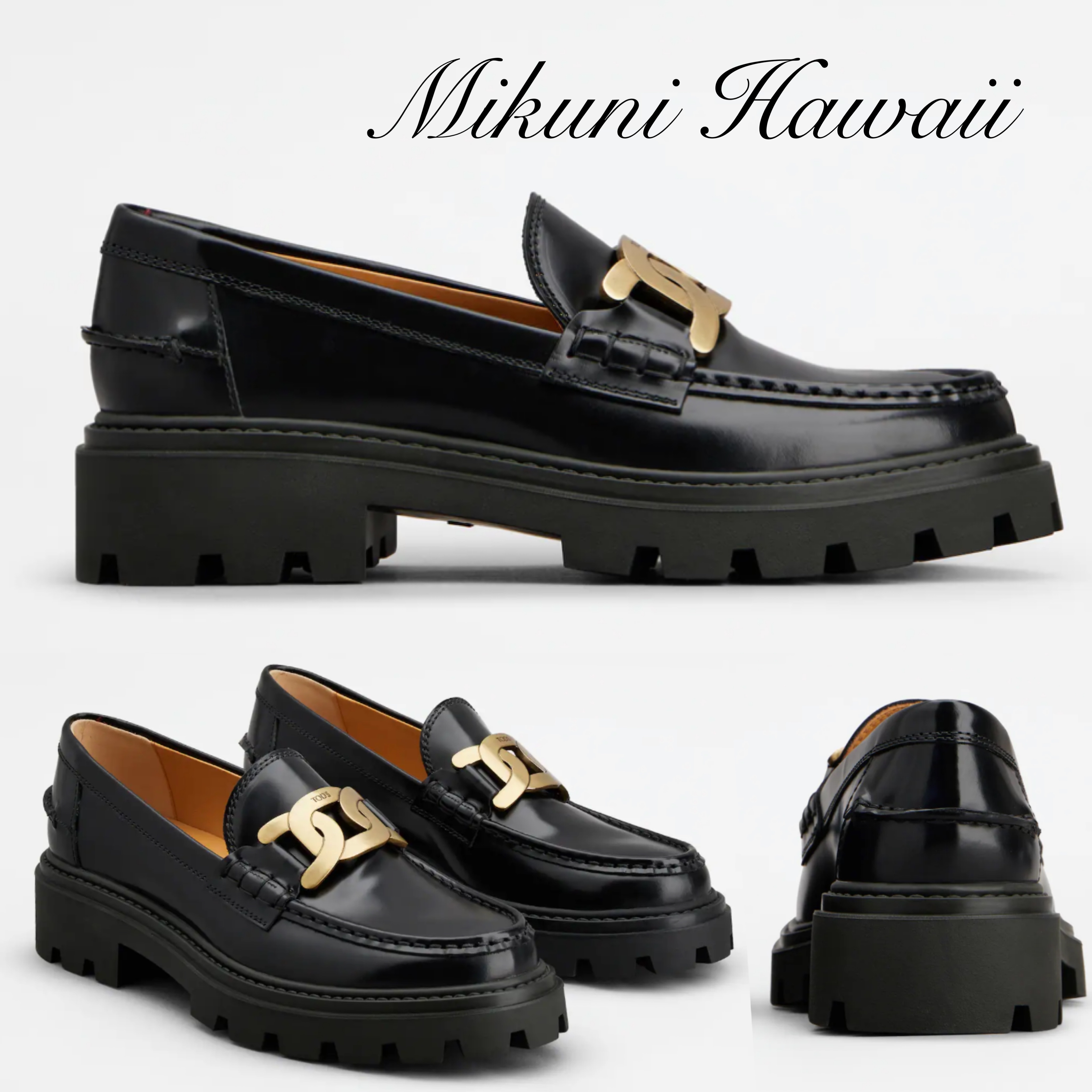 ★VIPセール★TOD'S★KATE ケイト メタルチェーン ローファー