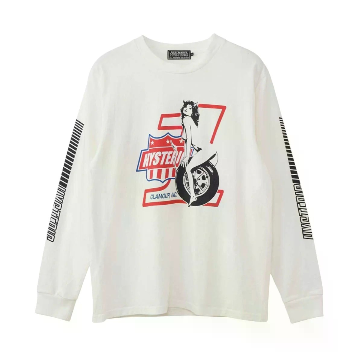 国内発送☆HYSTERIC GLAMOUR☆HG.INC. Tシャツ/WHITE