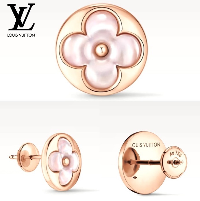 人気【LOUIS VUITTON】ピアス サン カラー ブロッサム BB 片耳