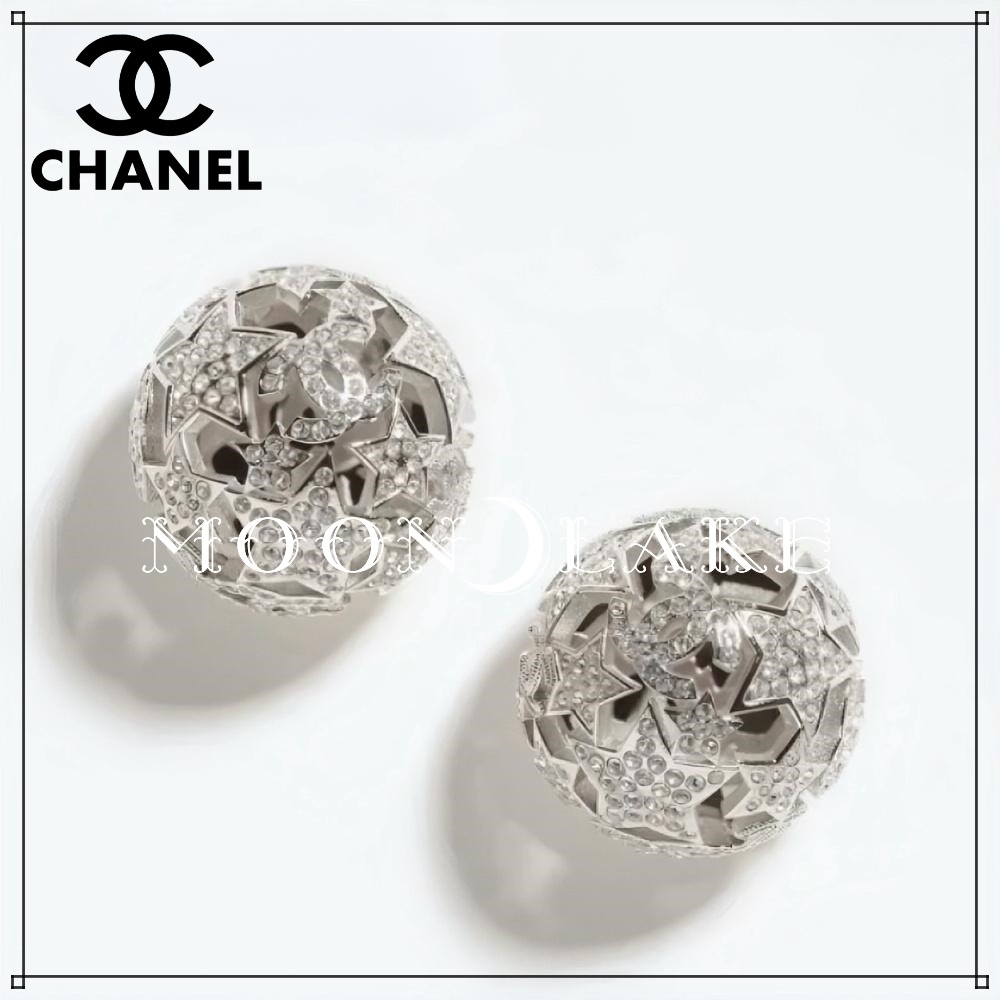 ≪25A★≫CHANEL シャネル ピアス ラウンド