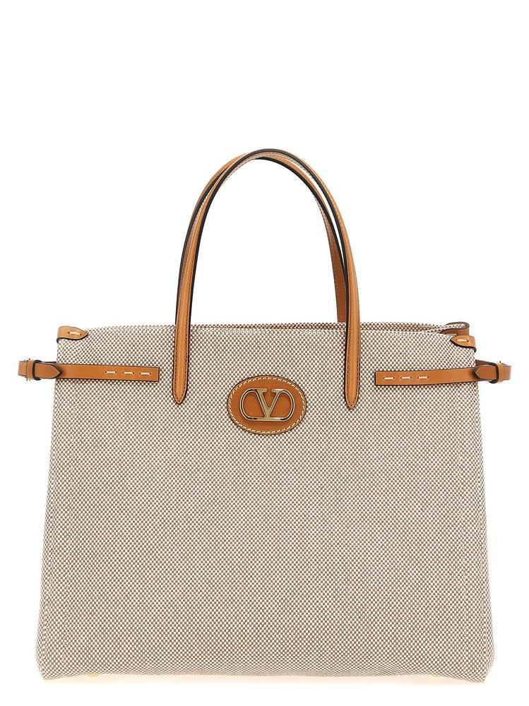 VALENTINO アンティーブ キャンバス ミディアム トート