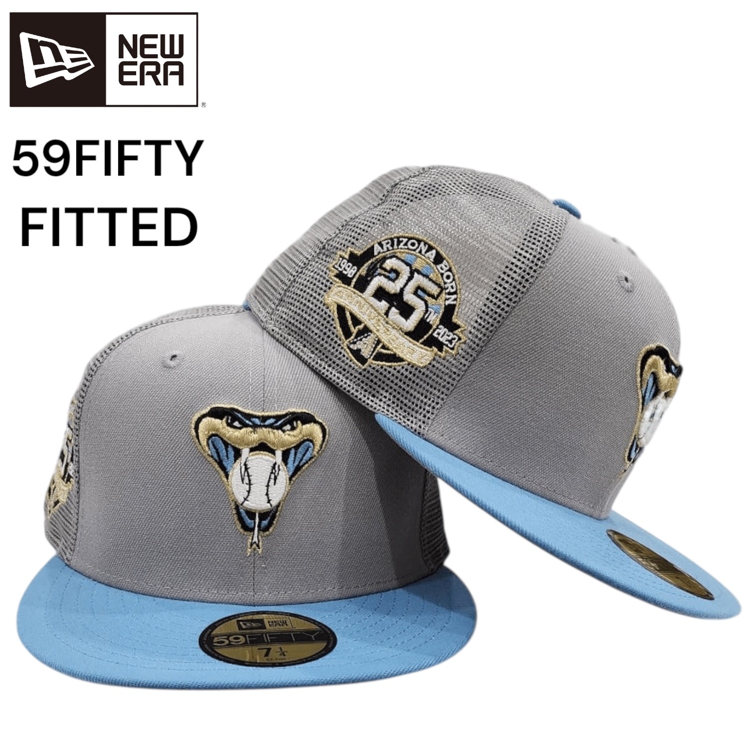 NEW ERA ダイヤモンドバックス 59FIFTY ニューエラ メッシュ