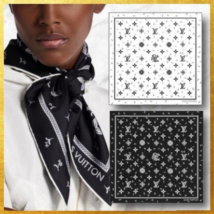 シルク Louis Vuitton(ルイヴィトン) スカーフ(レディース