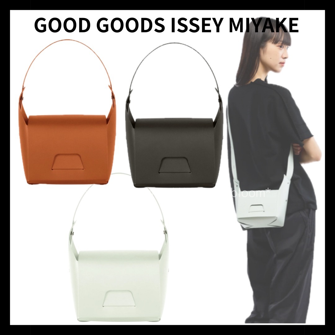 《GOOD GOODS ISSEY MIYAKE》BOX ショルダーバッグ ハンドバッグ