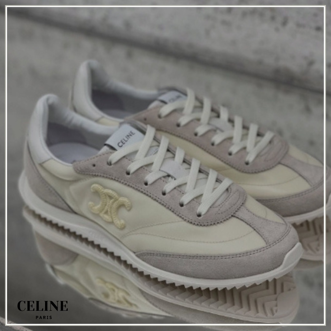 毎日身につけたい【CELINE】レーサー ロートップスニーカー