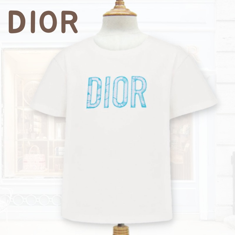 送込*大人もOK*ベビーディオール*フローラルシグネチャーTシャツ