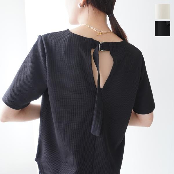UN-SOPHIE カットソー WAFFLE SLIT TOPS UCB2506241