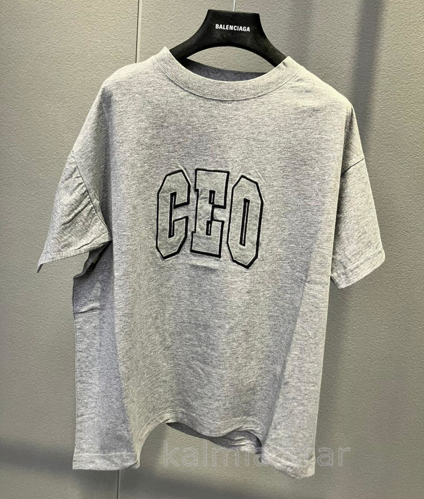 ●送料込●BALENCIAGA●Ceo Team Logo Boxy Tシャツ