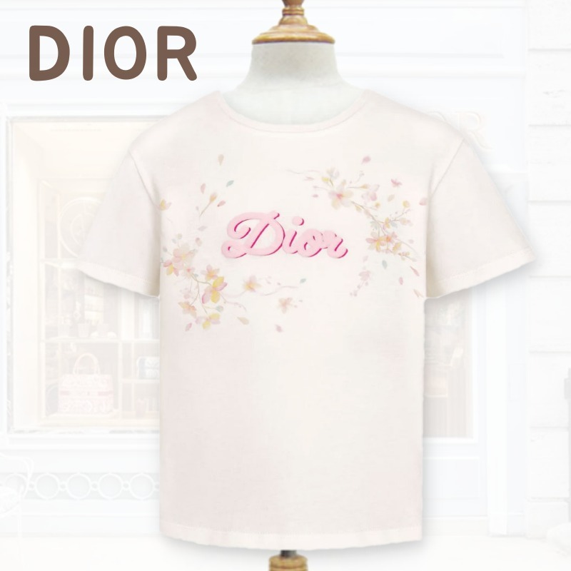 大人もOK*ベビーディオール*ロマンティックフローラルTシャツ