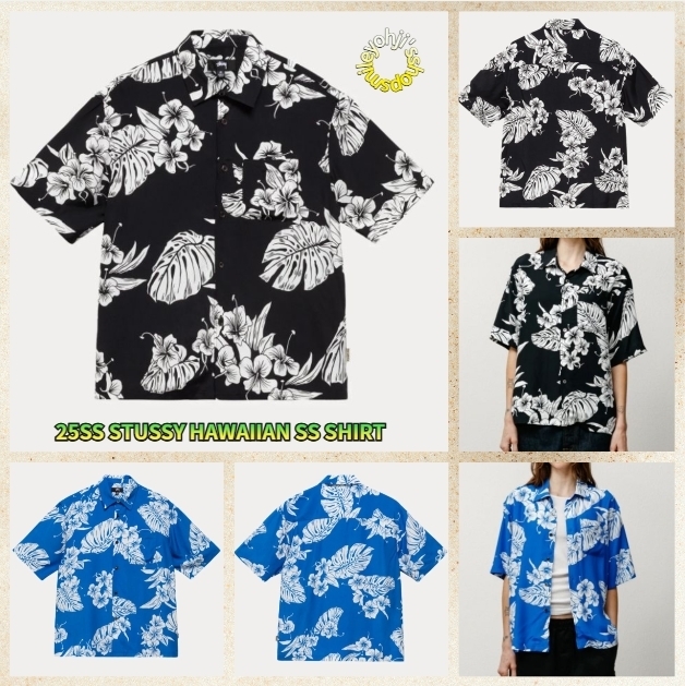 ★25SS 大人気★STUSSY HAWAIIAN SS SHIRT