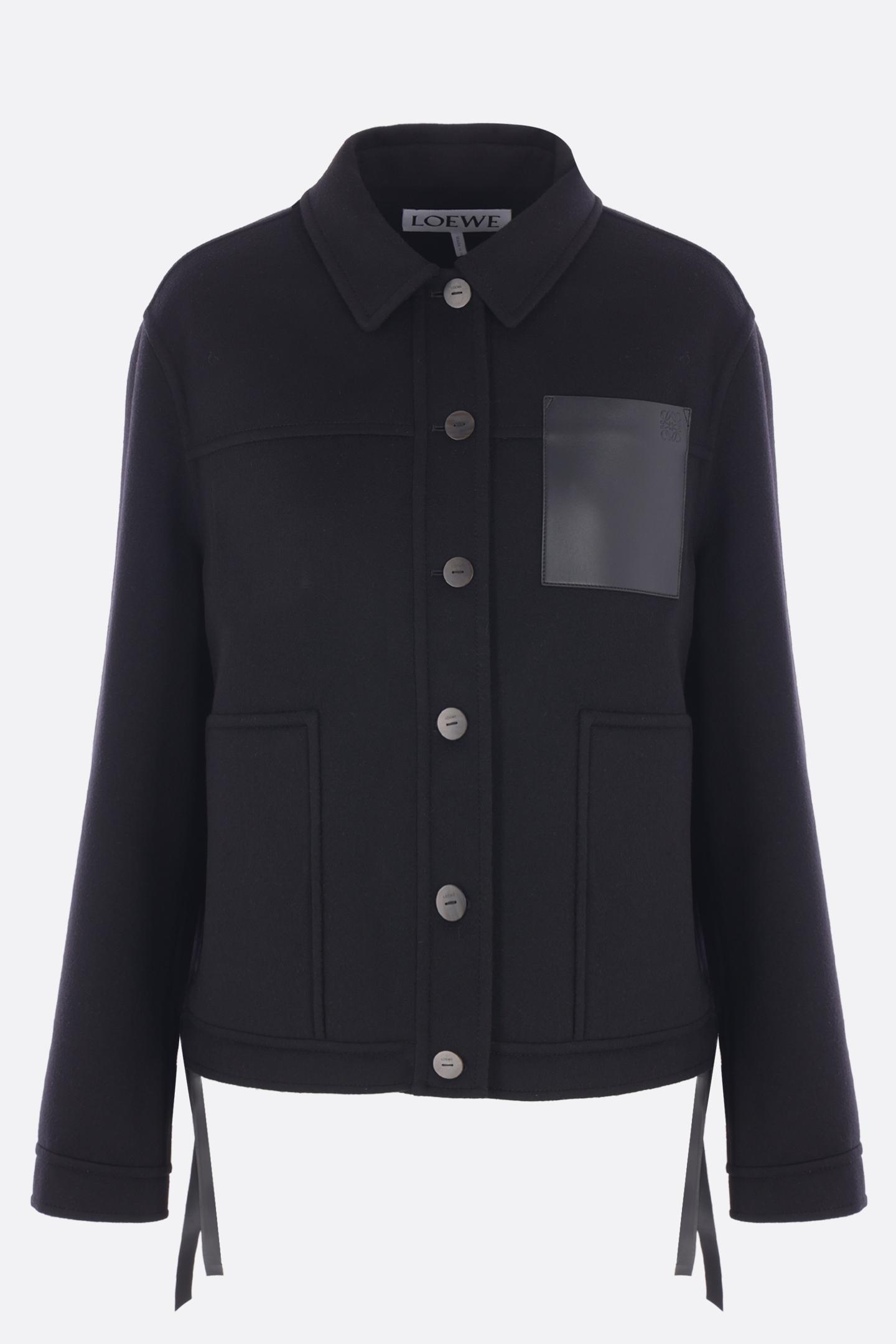 【関税&送料込】Loewe Workwear Jacket In Wool And Cashmere