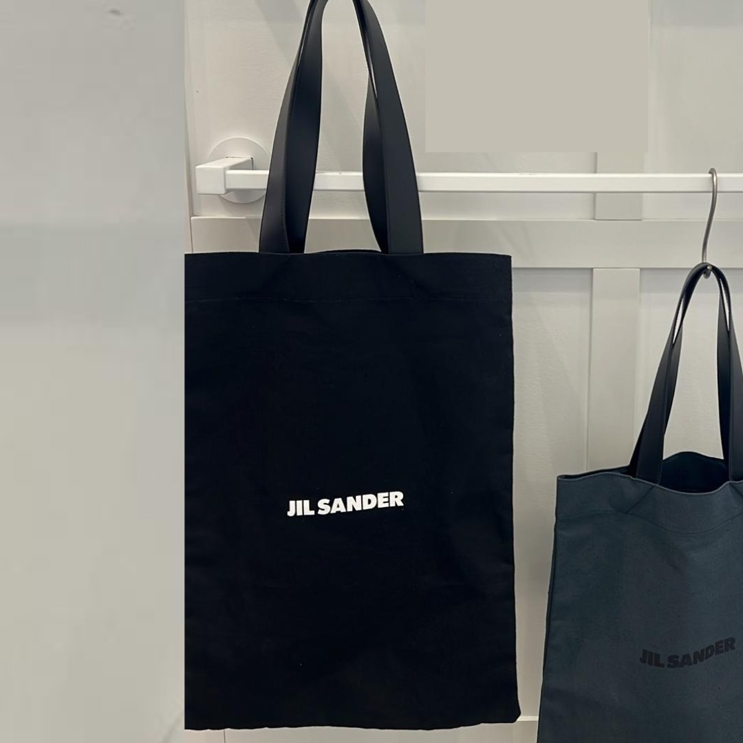 直営店‐JIL SANDER‐ SALE♪ ロゴ トートバッグ