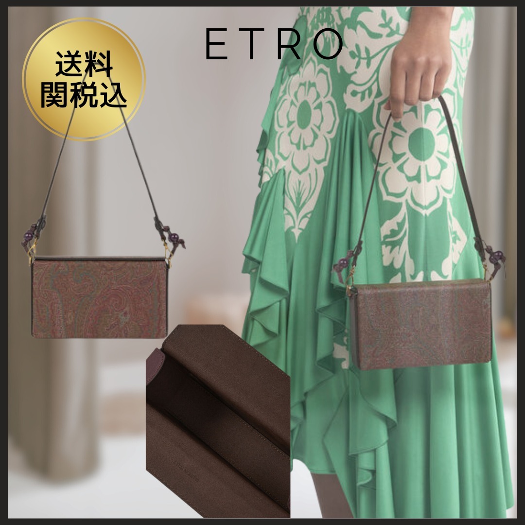 【ETRO】ペイズリー ジャカード クラッチ/関税込