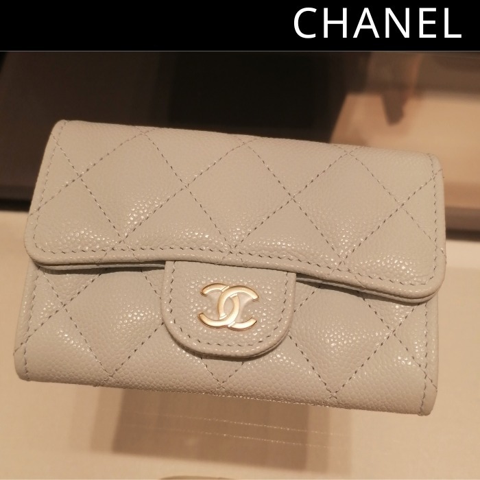 CHANEL シャネル 財布 マトラッセフラップコインケース