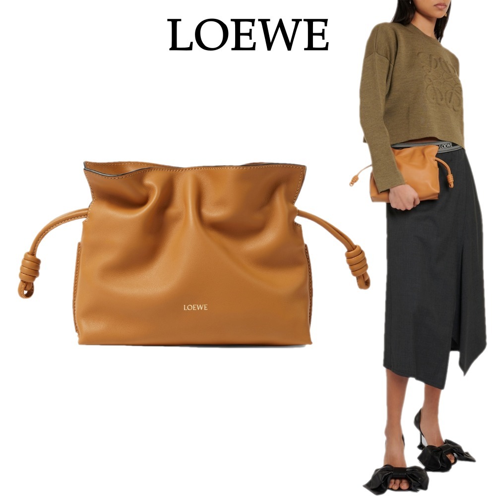 【Loewe】フラメンコミニレザークラッチ