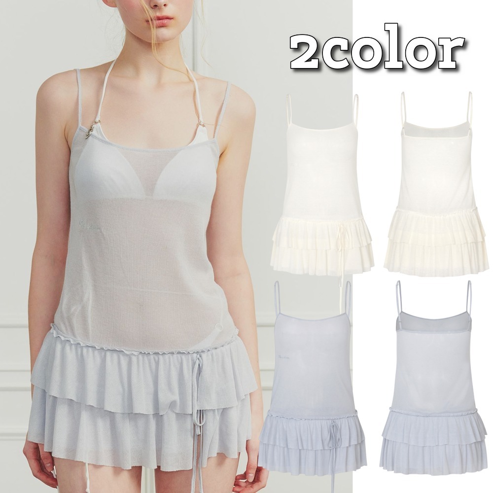 PAIN OR PLEASURE★韓国★人気★MERMAID MINI DRESS 2色