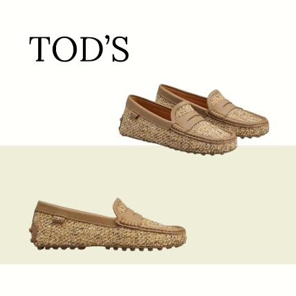 【TOD'S】ゴンミーニ ドライビングシューズ ベージュ