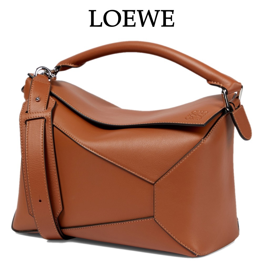 【Loewe】パズルエッジレザーショルダーバッグ