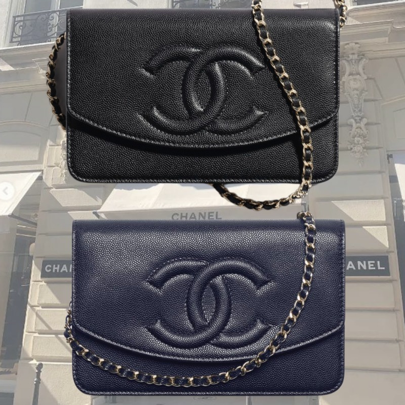 ★25A★【CHANEL】タイムレスクラシック チェーンウォレット