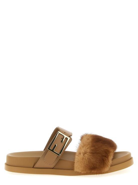 シューズ・サンダルその他 FENDI Women Sandals 8X8710AHGHF1SZ2 BROWN