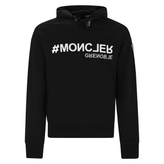 パーカー・フーディ MONCLER Men Sweater K10978G00010 BLACK