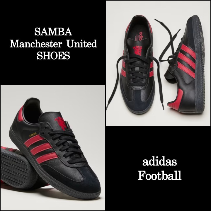 大人気！【adidas】SAMBA MANCHESTER UNITED SHOES