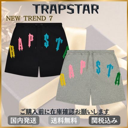 【Trapstar London】ARCH CHENILLE DECODED 2.0 ショーツ Trapstar Arch Chenille Decoded 2.0 Shorts Set White/Grey