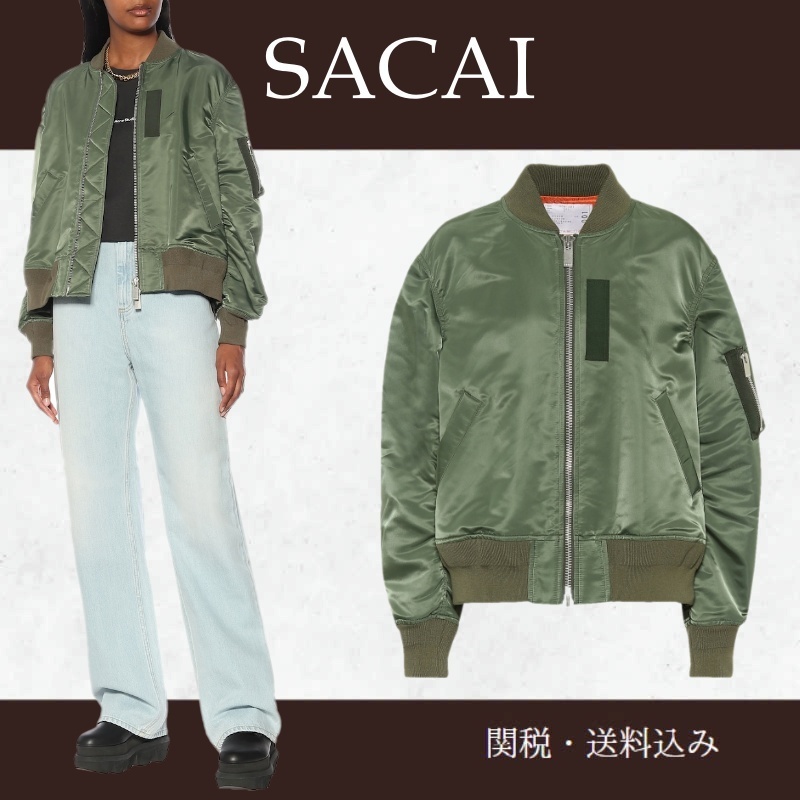 sacaiサカイ★ナイロンボンバージャケット