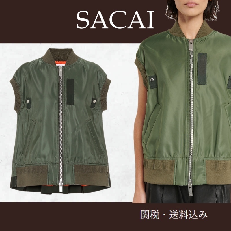 sacaiサカイ★ナイロンベスト