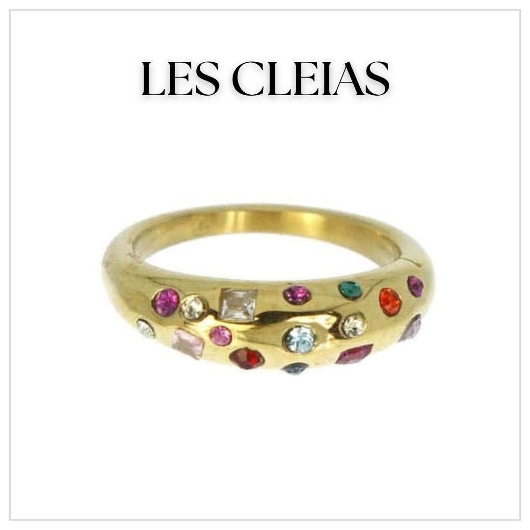 【LES CLEIAS】ジャネル スチールリング