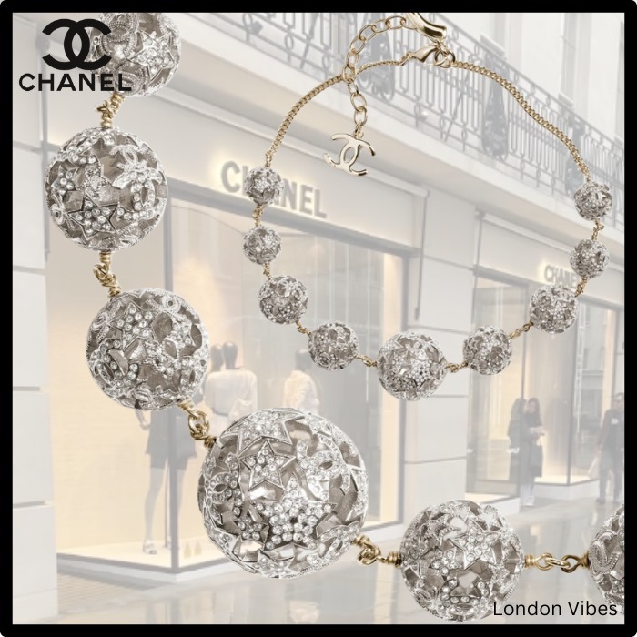 25A キラキラ可愛い♪ CHANEL ブレスレット 星モチーフ 豪華