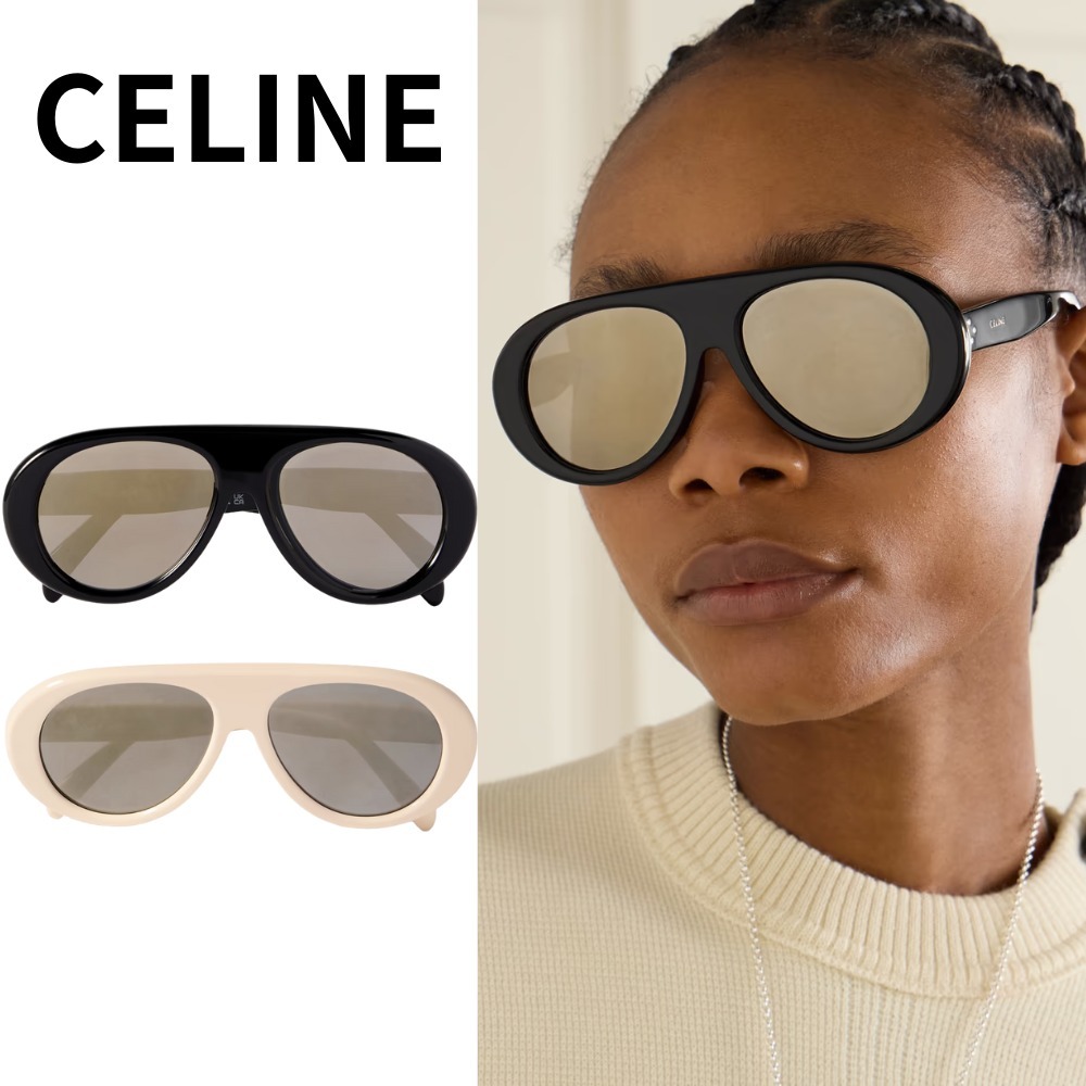 CELINE/セリーヌ/アビエイタースタイルアセテートサングラス